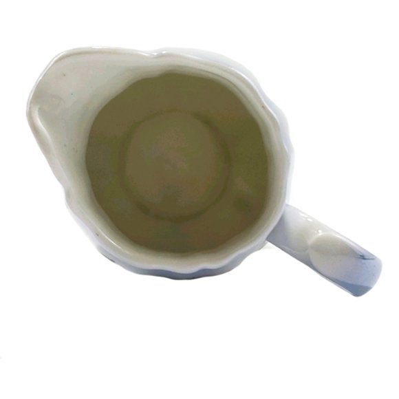 PK Unity Germany Creamer Luster Blue Floral Bird - Picture 4 of 5